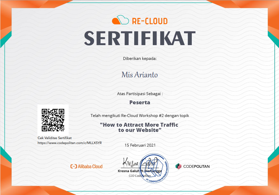 Certificate 2022-1