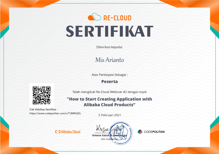 Certificate 2022-5